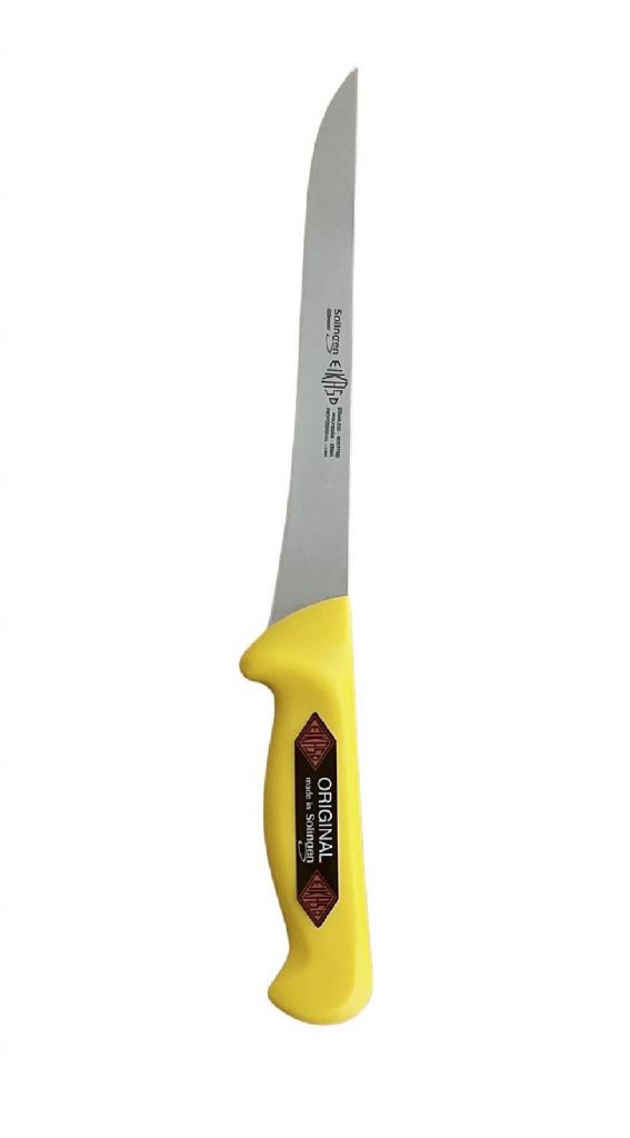 Stabbing knife, yellow, 18 cm
