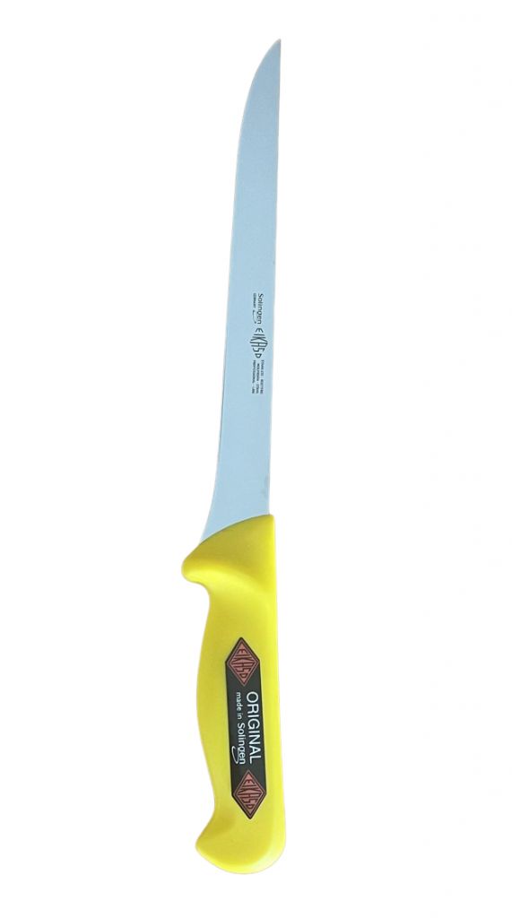 Stabbing knife, yellow, 21 cm